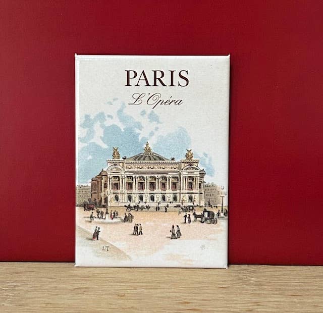 LUDOM EDITION - Vente Aimants - Magnet Paris 1900: "L'Opéra"0