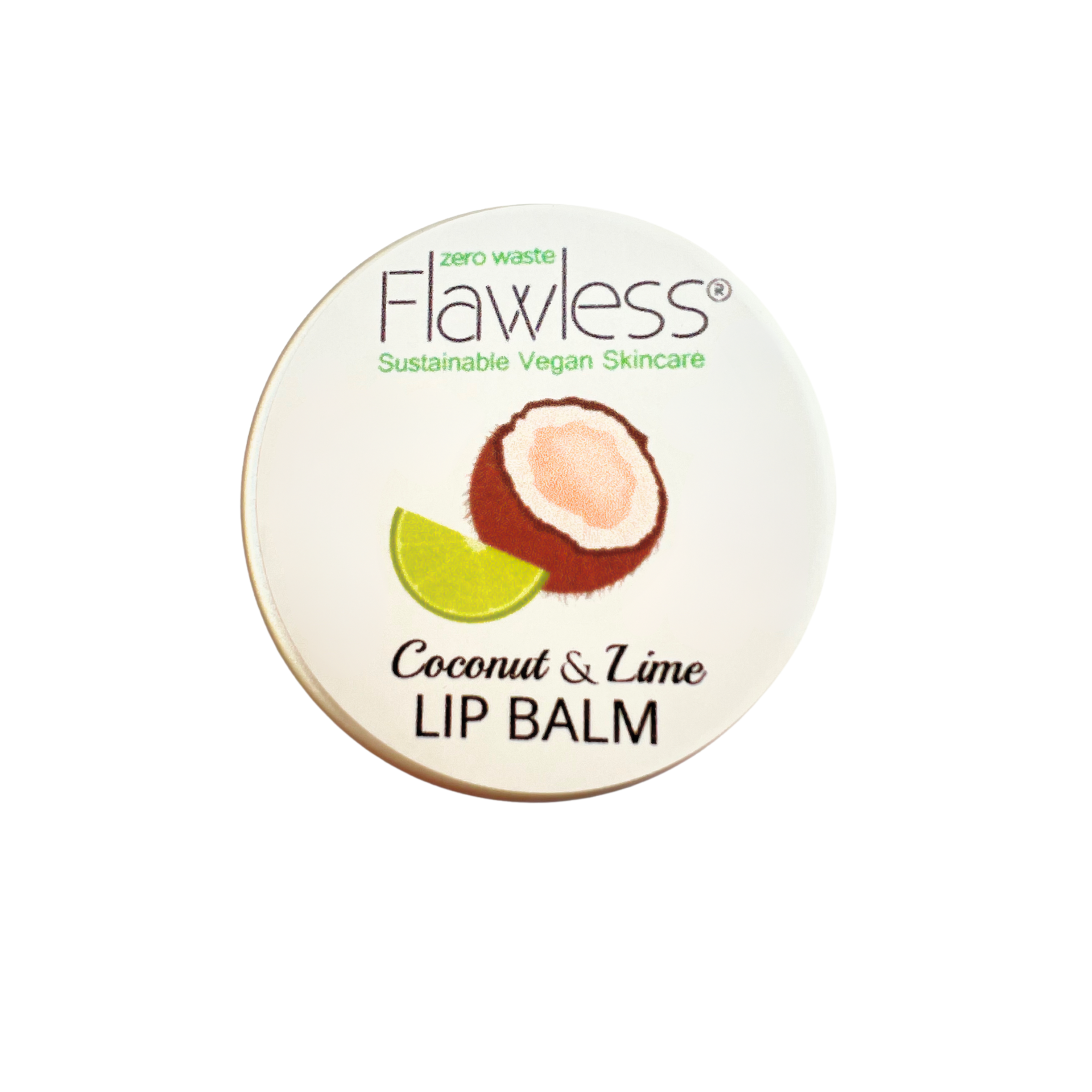 Flawless – Engroshandel Læbepomade – Lip Balm - Kokos og Lime1