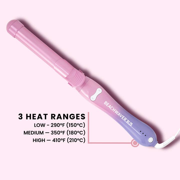 The Beachwaver Co. - Wholesale Curling Iron/Wand - Beachwaver B1.25 Pink Sunset3