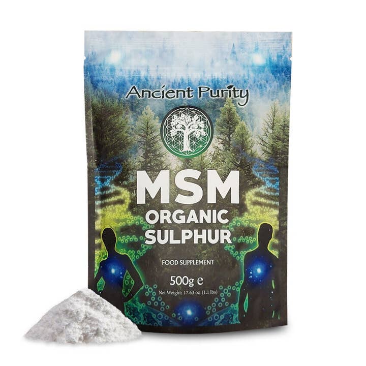 Ancient Purity - Wholesale Oral Supplement/Vitamin - MSM Organic Sulphur |Â Pure 99% Sulphur Crystals | 250-500g