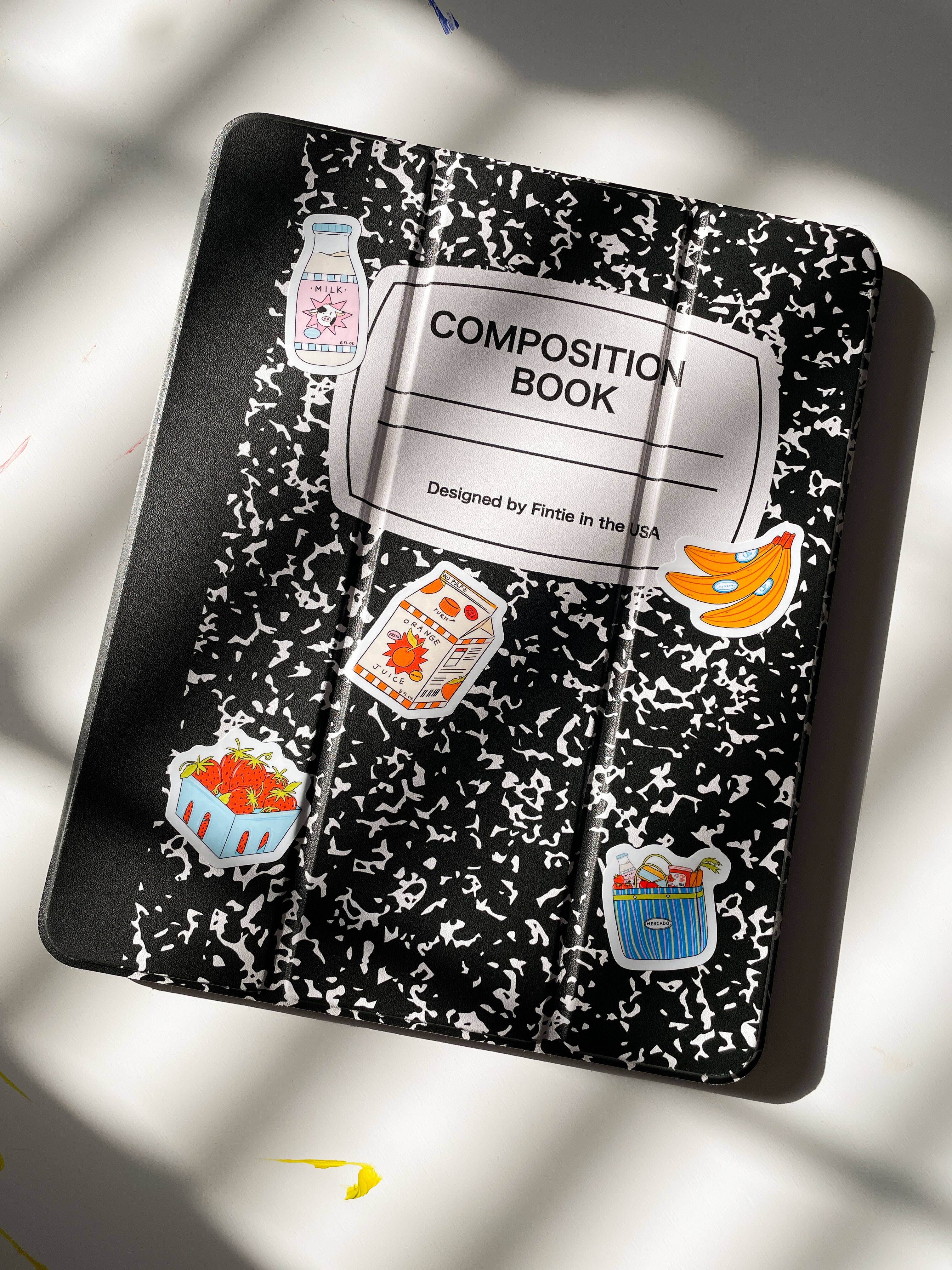 With Love, Coral - Wholesale Sticker - Basket of Strawberries Sticker4