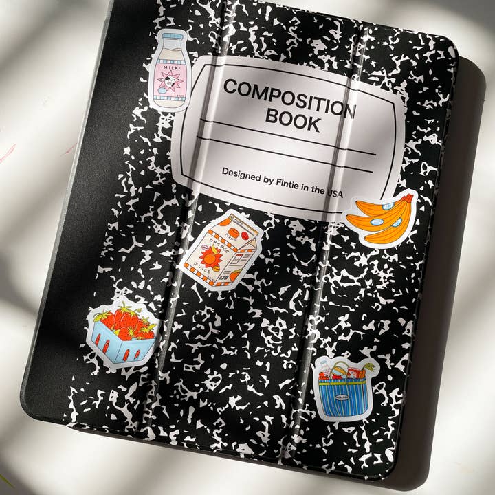 With Love, Coral - Wholesale Sticker - Basket of Strawberries Sticker4