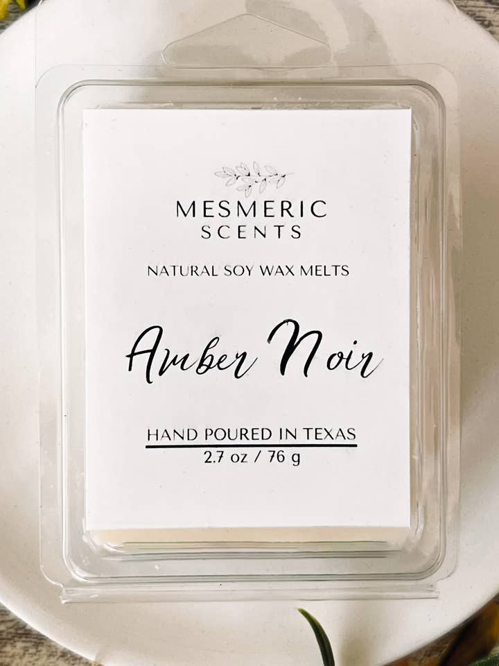 Amber Noir - Soy Wax Melt for wholesale by Mesmeric Scents