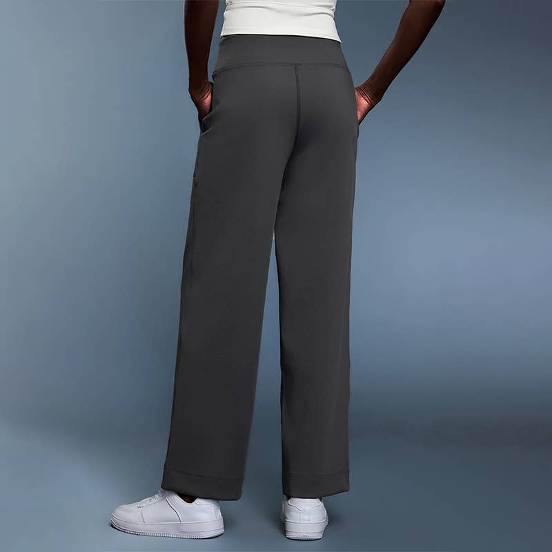 WONDERXFANS - Wholesale Athletic Sweatpants/Joggers - Women's - Buttery-soft fleece-lined relaxed straight-leg sweatpants5