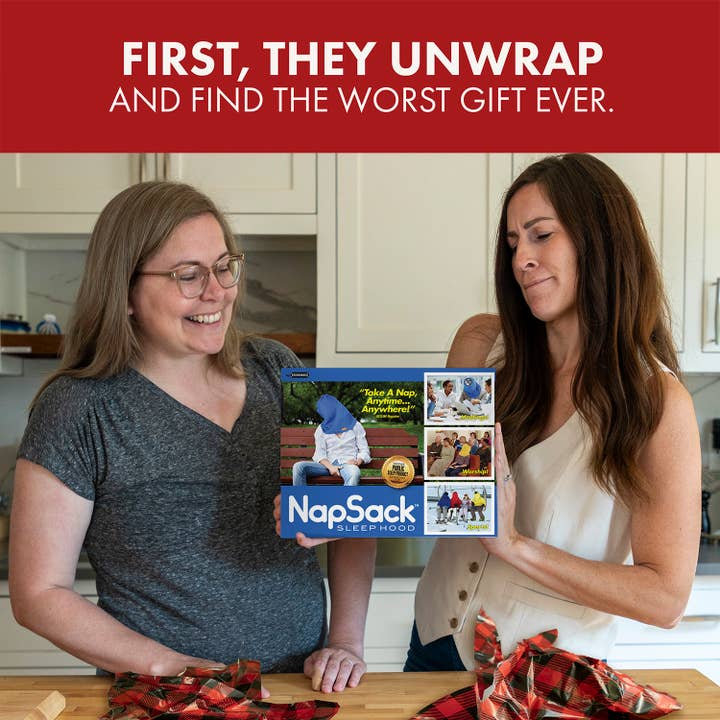 Prank-O - Wholesale Gag Gift/Novelty Gift - Prank Gift Box Nap Sack