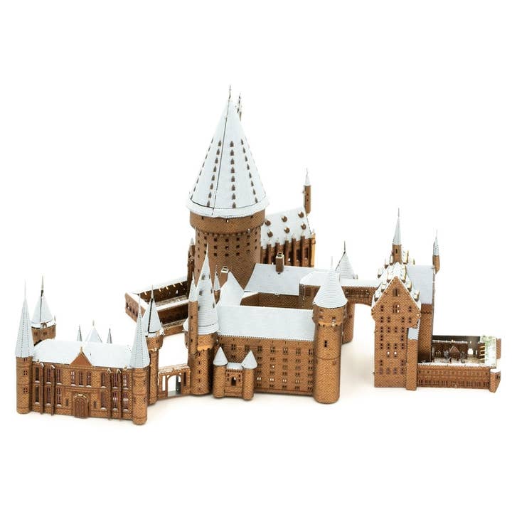 Metal Earth - Wholesale Decorative Figurine - Hogwarts in Snow - COLOR Harry Potter1