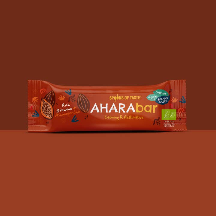 Spoons Of Taste – wholesale Snack bar – Ahara Bar - Rich Brownie + Ashwagandha1