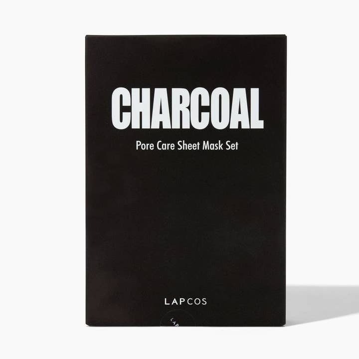 LAPCOS - Wholesale Skincare Face Mask - Charcoal Daily Sheet Mask 5-pack