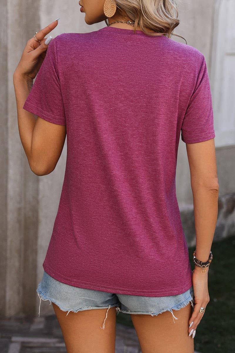 NINEXIS - Wholesale Knit Top - Women's - CWTTS0777_Round Neck Short Sleeved Top19