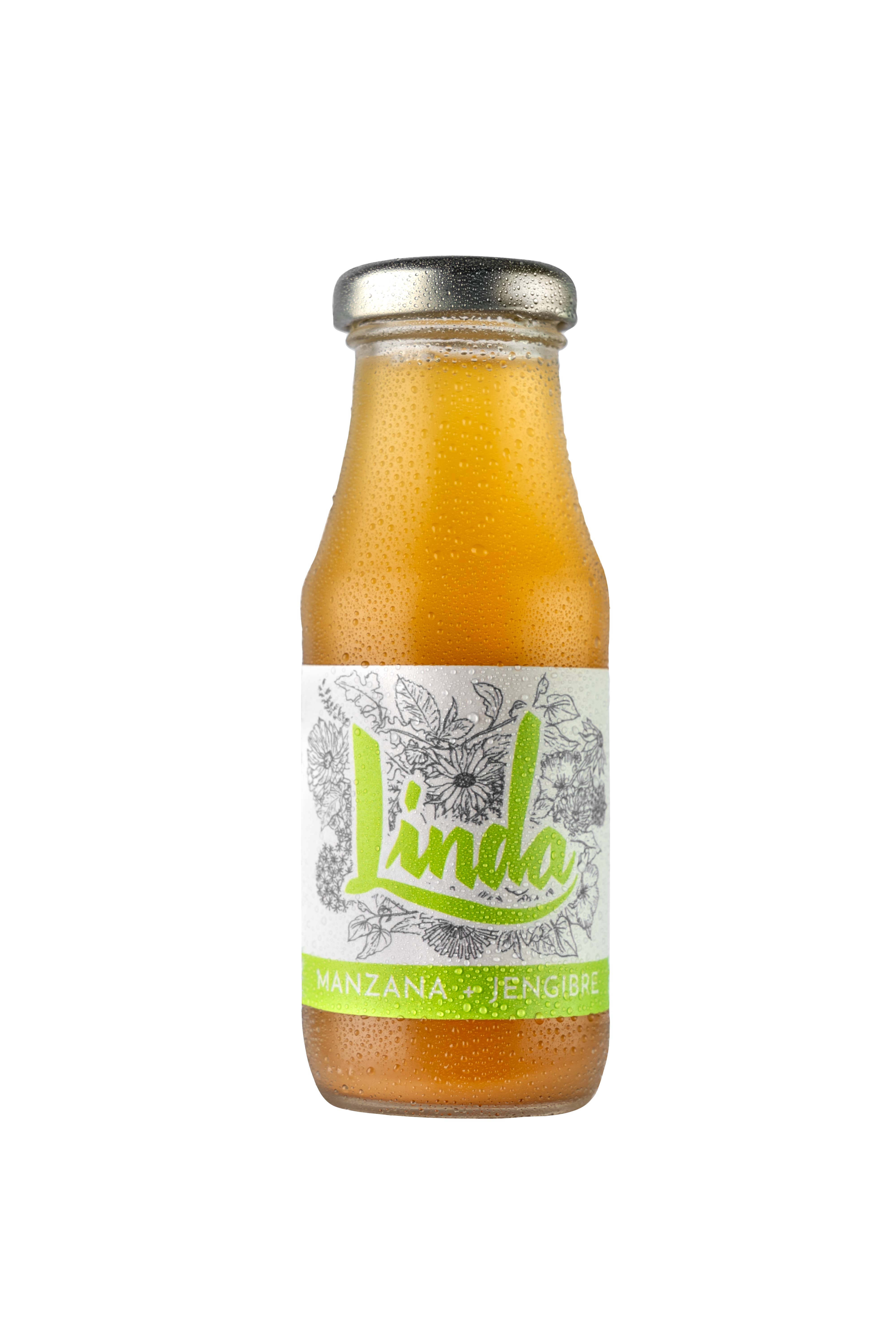 Linda Drinks - Wholesale Fruit Juice - Organic Apple with Ginger 12 x200ml 1