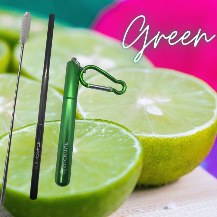 Suck It Up Straws - Wholesale Drinking straw - 3n1 Telescopic Straws with Case and Telescopic Cleaning Brush54