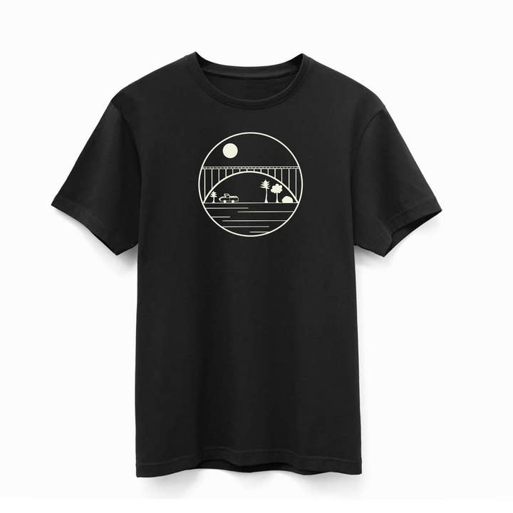 The RUSSIAN GULCH Tee for wholesale by Barge North