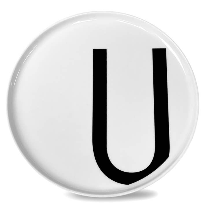 Goldscherben - Wholesale Decorative Plate/Dish/Bowl - Plate letters alphabet A-Z I name gift23