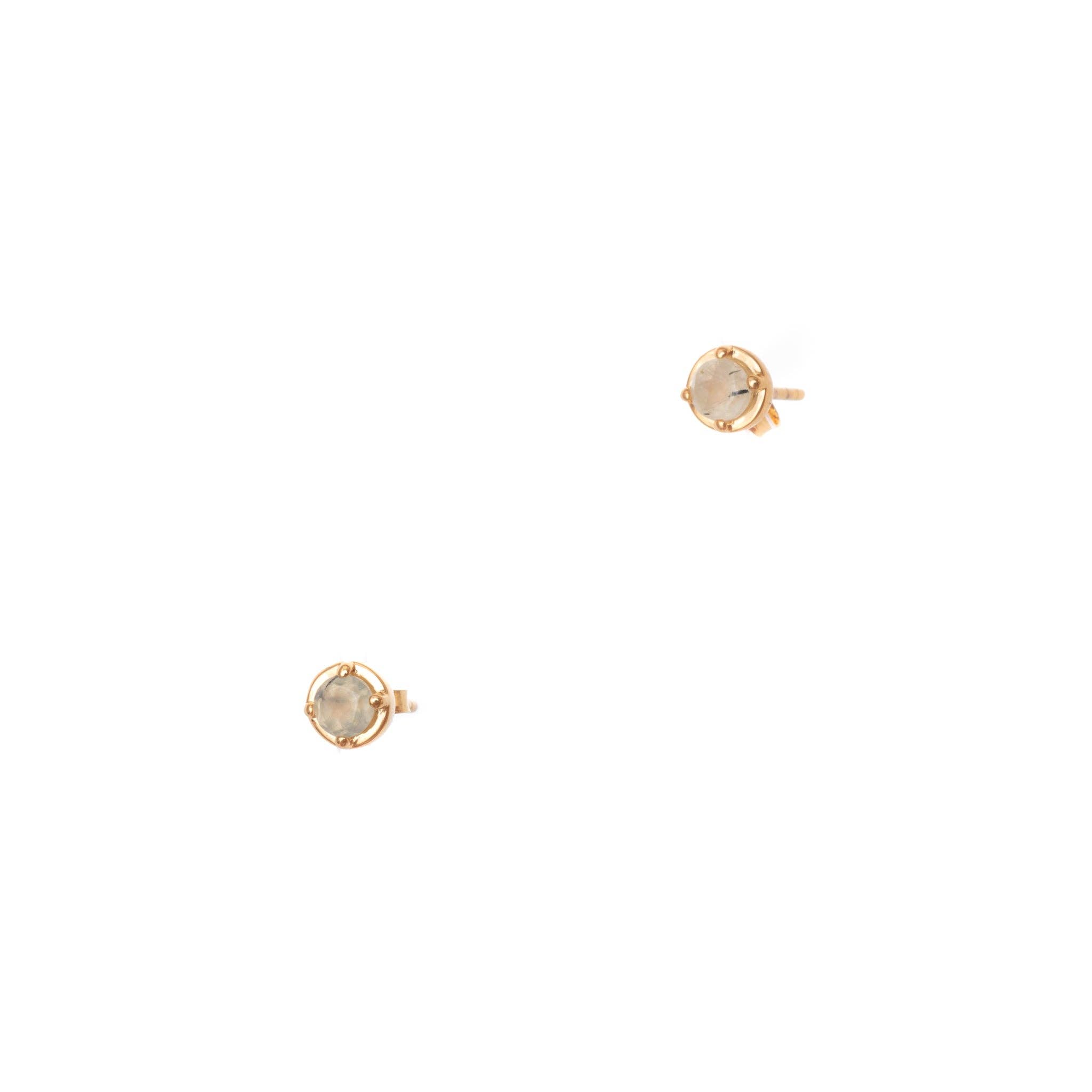 Hailey Gerrits - Wholesale Stud/Post Earrings - Mini Stone Stud Earrings0