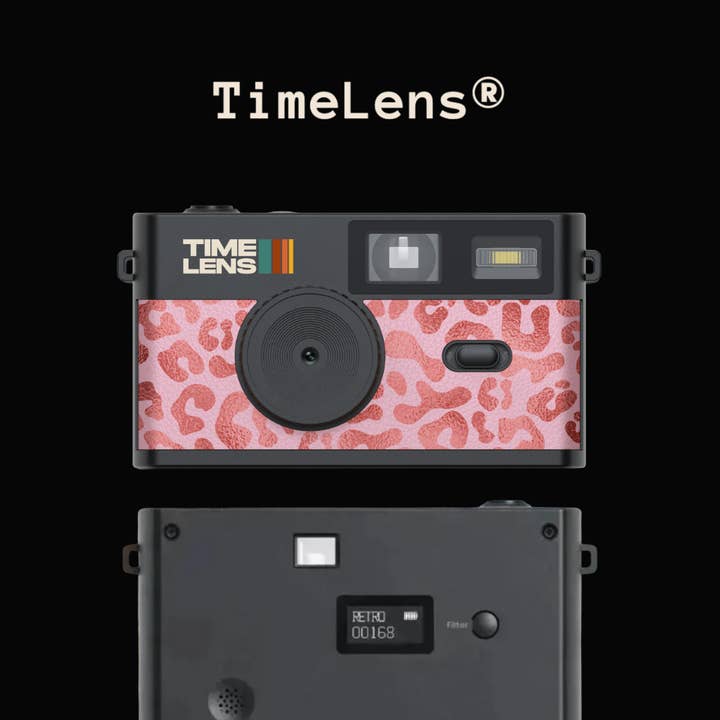 Time Lens - Wholesale Disposable Camera - TimeLens® Pink Leopard Camera2