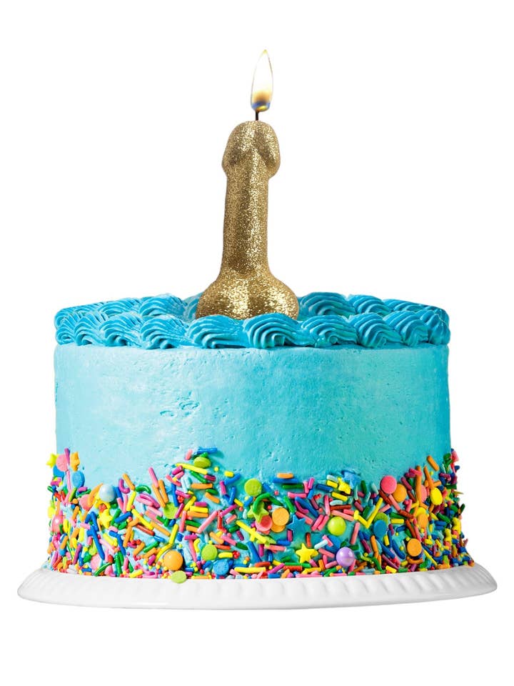 Vela de pene con purpurina dorada Glitterati para venta al por mayor de Little Genie Productions