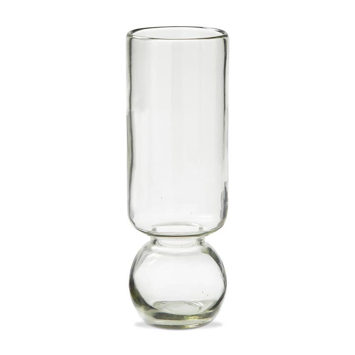 Amaryllis Recycled Clear Glass Vase Small for wholesale on Faire