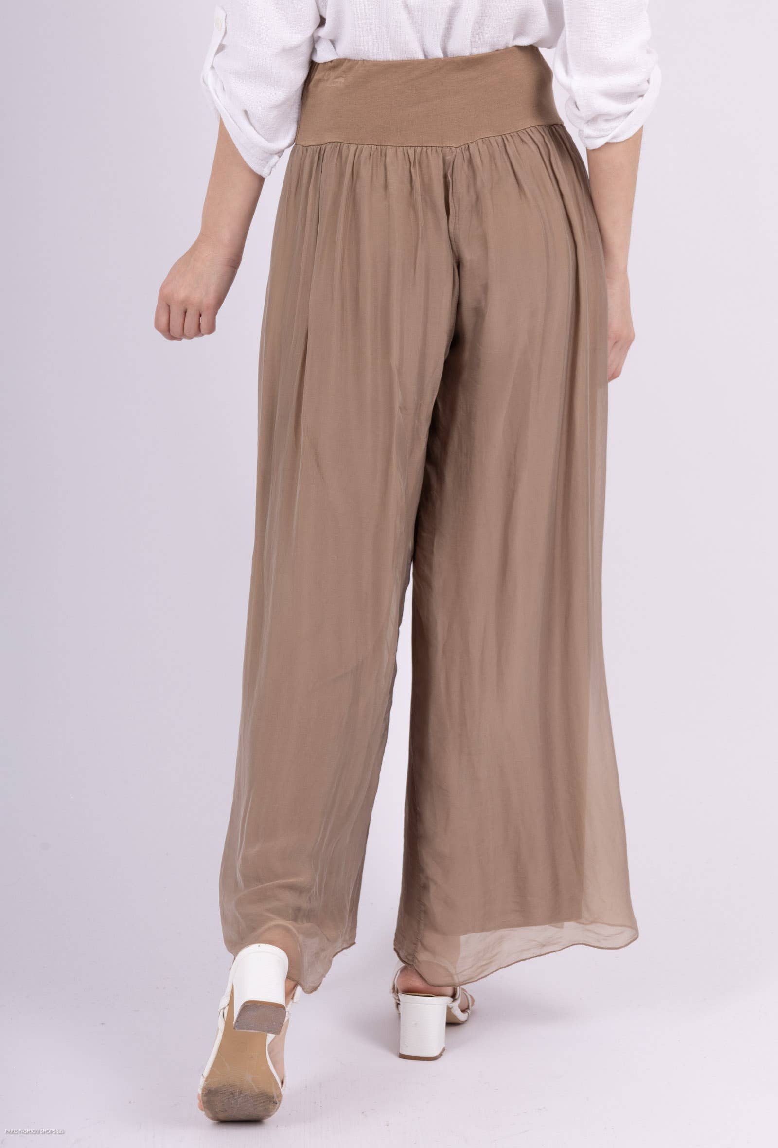 Shyloh - Vente Pantalon – femme - Pantalon soie ouvert sur les côtés du bas 2046412
