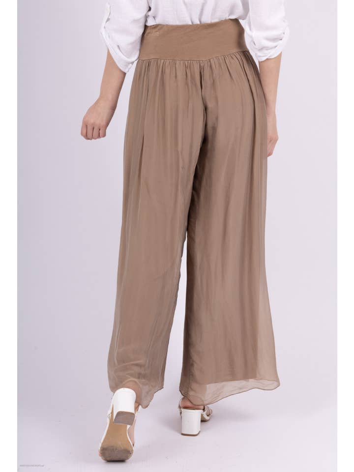 Shyloh - Vente Pantalon – femme - Pantalon soie ouvert sur les côtés du bas 2046412