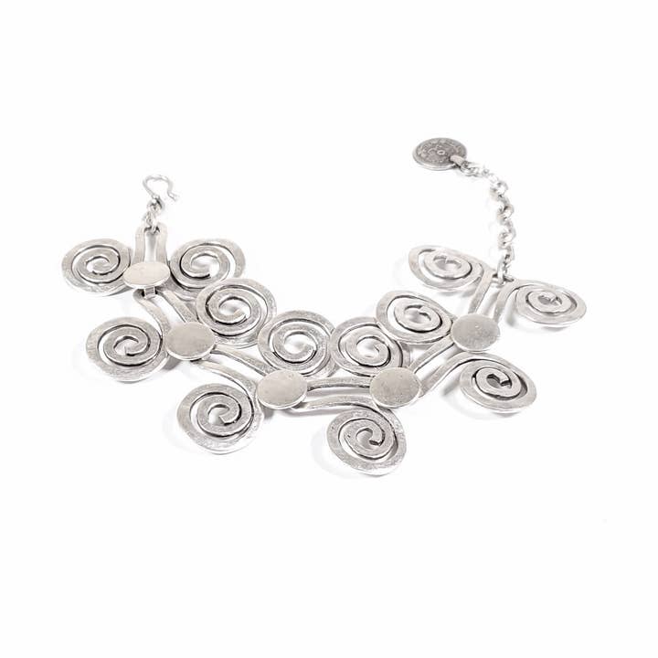 Référence ALL-2213 - Bracelet en étain pour la vente par The Ancient Bazaar Jewelry & Accessories