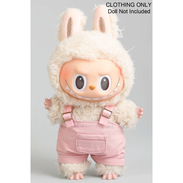 Girly - Wholesale Doll Clothing - Kids - ADORABLE OVERALL LABUBU OUTFIT2