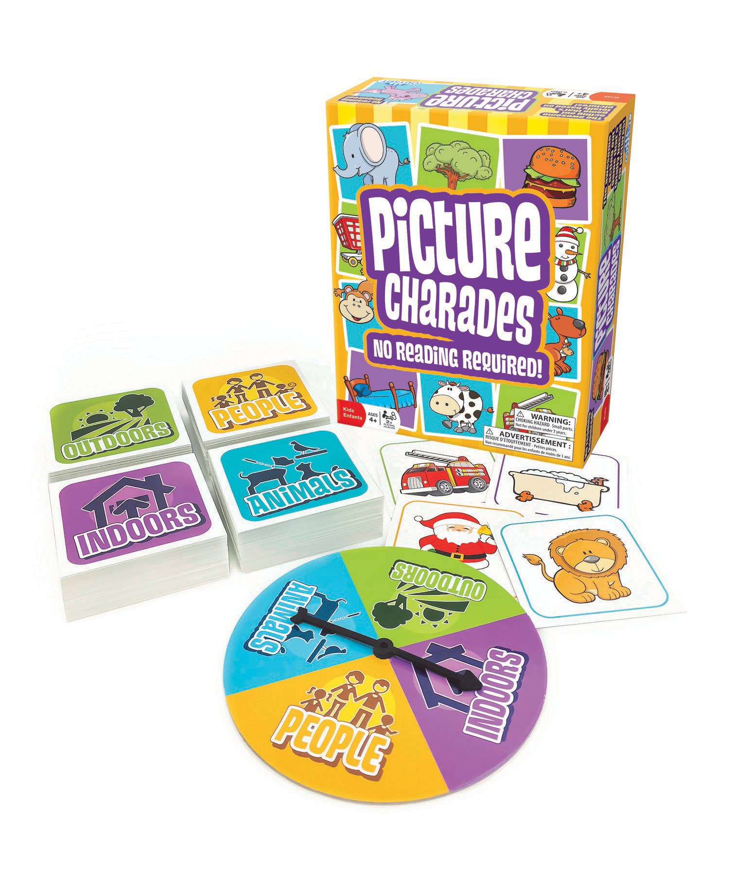 Outset Games and Cobble Hill Puzzles - Vente Jeux de cartes - Jeu de charades en images pour les 4 ans et plus2