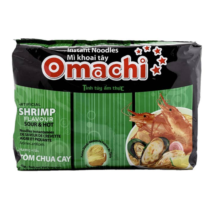 Masan Omachi Reje Sur & Stærk Nudler 6PAK/5PK/78g for engroshandel hos L&F Universal Goods