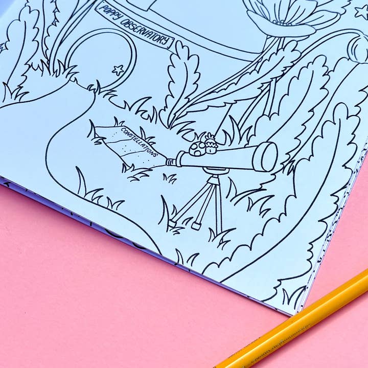 Pixiecraft – wholesale Colouring and activity book – adult – Fairy Colouring Book- Tiny Homes a Fantasy Colouring Book for Adults and Kids5