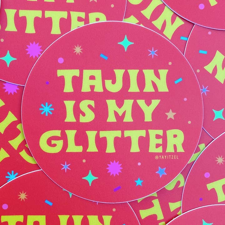 Tajín Is My Glitter Sticker for wholesale by YayItzel