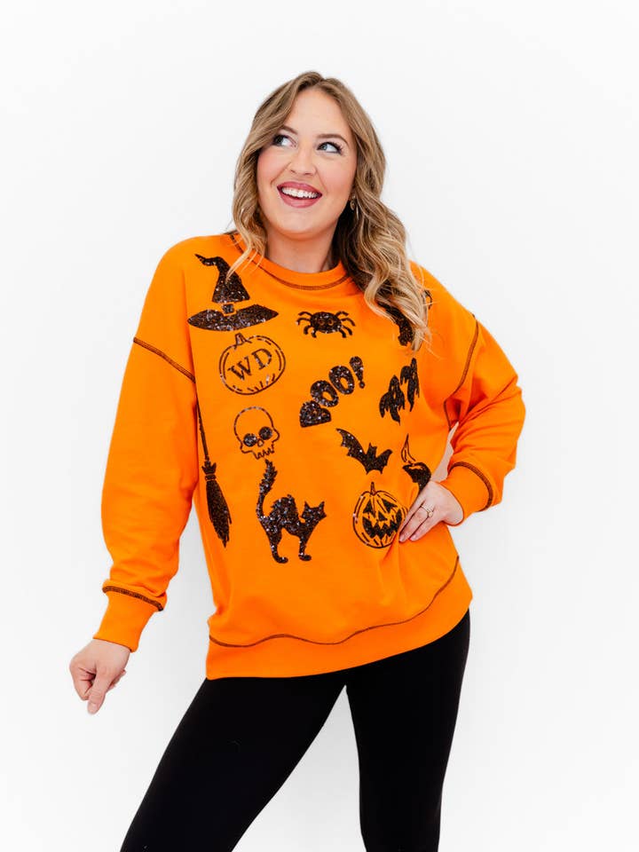 Whiskey Darling - Wholesale Sweatshirt - Women's - Sparkly Spells Sweatshirt11