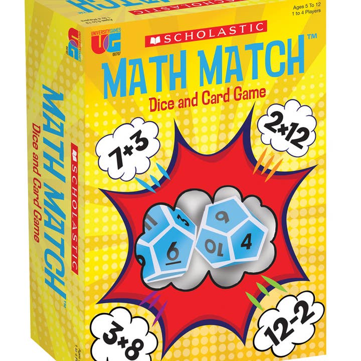 University Games - Wholesale Card Game - Scholastic Math Match Game