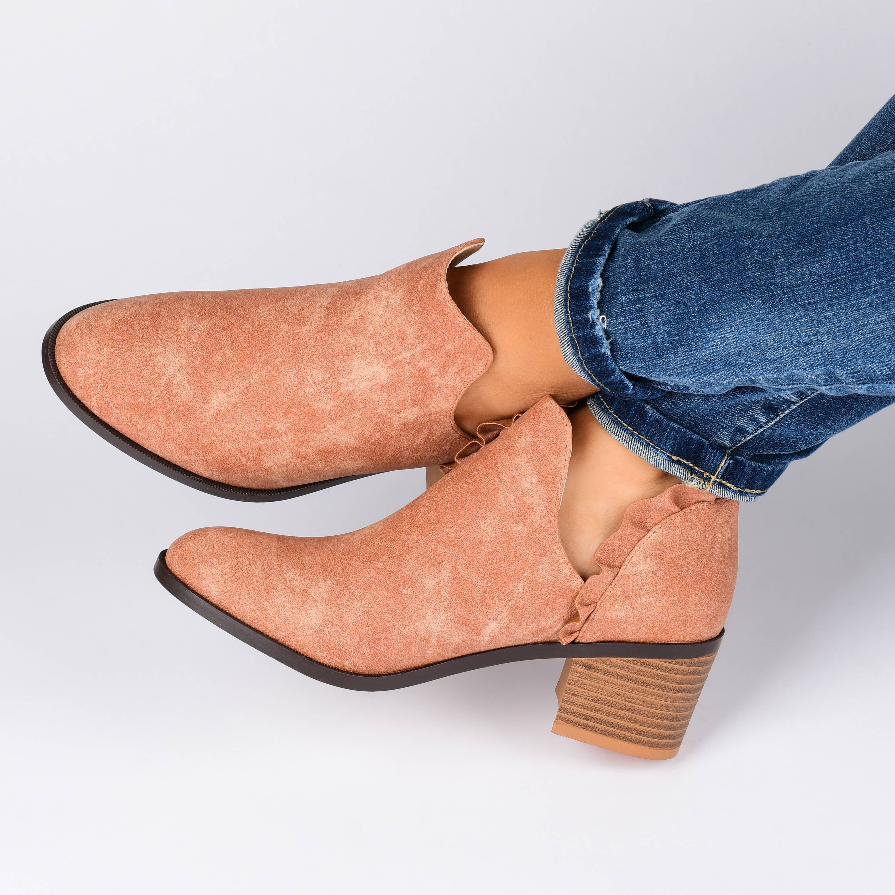 Journee - Wholesale Booties - Women's - Women's Comfort Lennie Bootie9