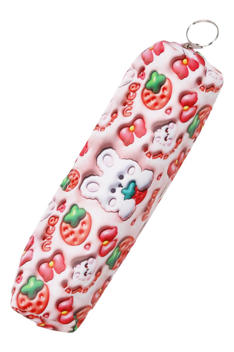 Cap Zone – wholesale Make-up/cosmetic bag – Fruity Animal Friends Makeup Pencil Case8