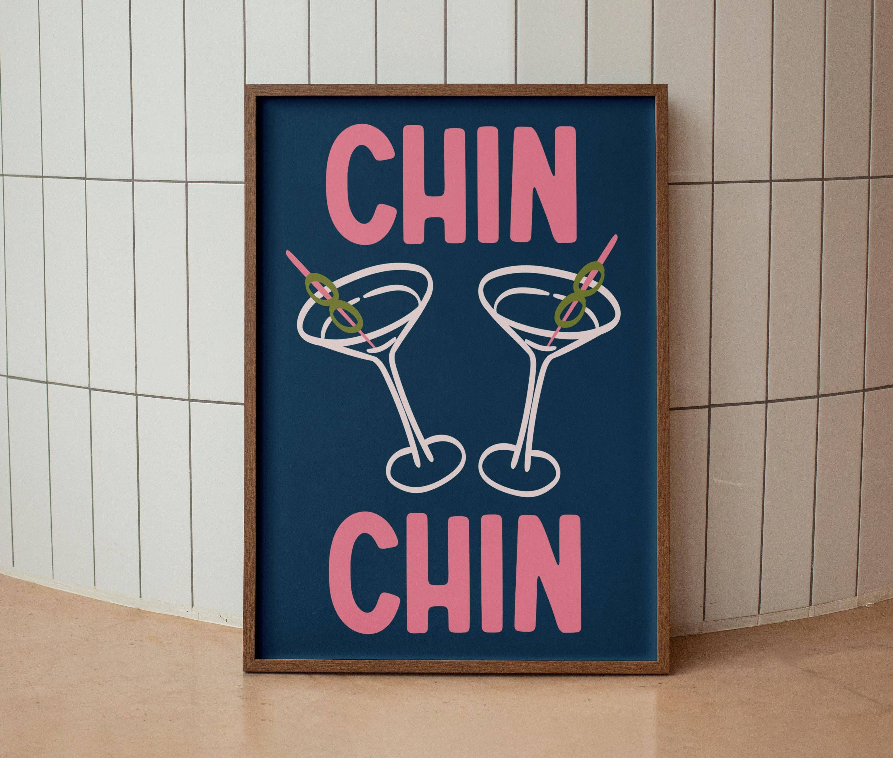TypoPrints – wholesale Art print – Chin Chin Print2