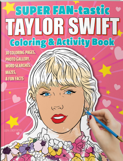 Wholesale Taylor Swift Coloring & Activity Book for your store - Faire