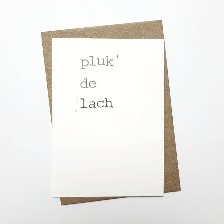 Pluk de Glimlach voor wholesale door By Mar Postcards