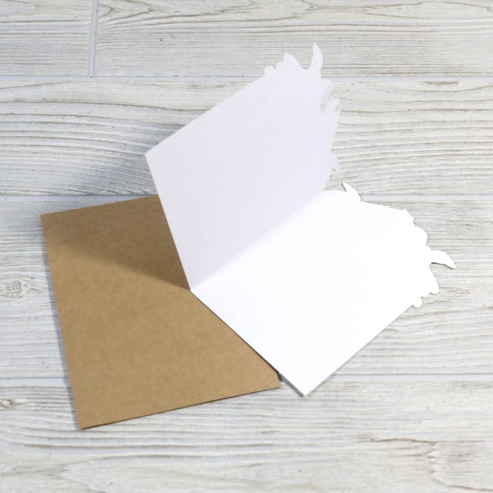 Bad Betty Greeting Co. - Wholesale Christmas Card - Spoiler Alert: He Dies - Irreverent Christmas Card
