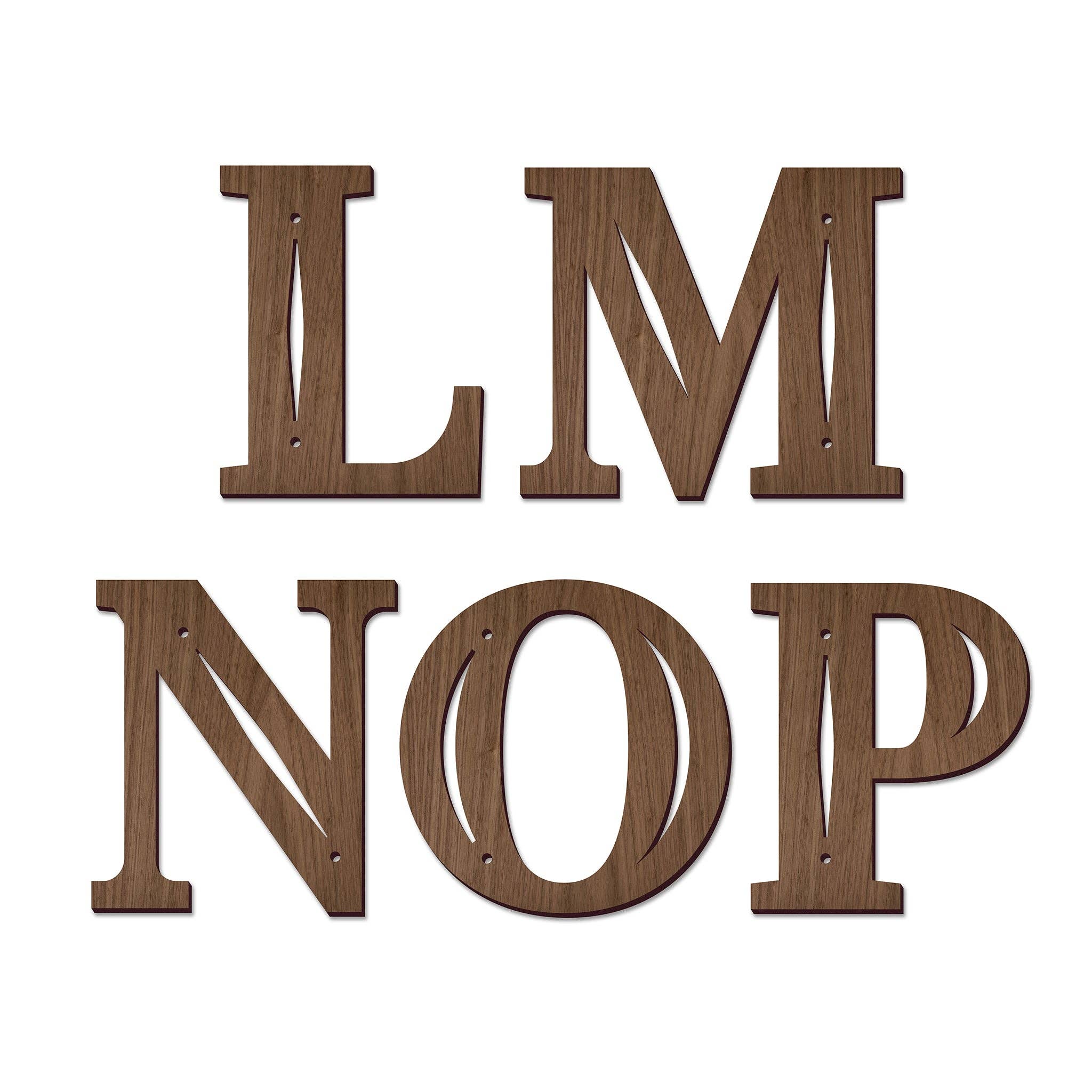 Inspired Indigo – Großhandel 3D-Wandkunst – Wanddeko aus Holz mit Buchstaben und Zahlen — zeitgenössisches Design8