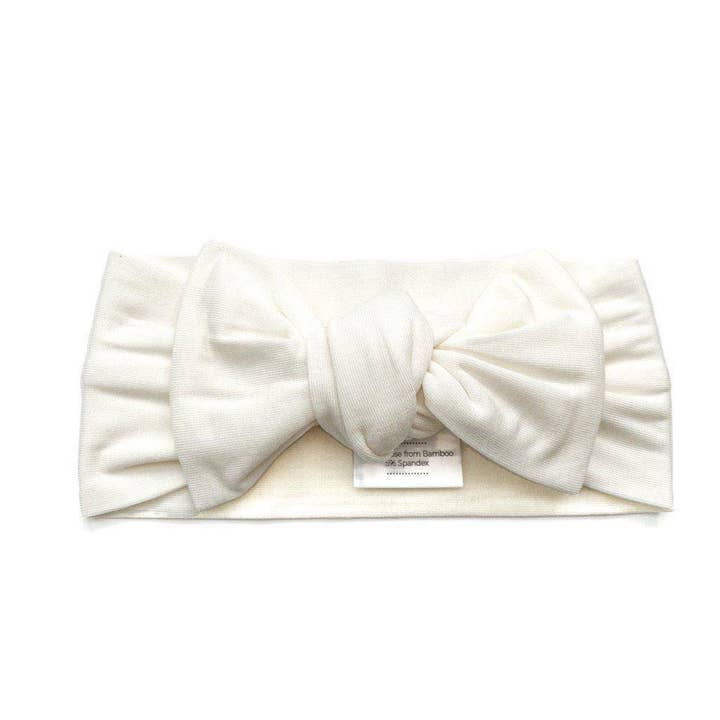 Bandeau White Head Wrap pour la vente par Harp Angel Boutique