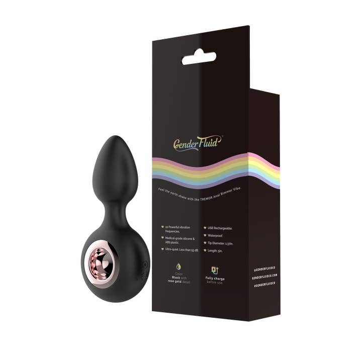 Voodoo - Wholesale Sex Toy - Gender Fluid Tremor Anal Vibe