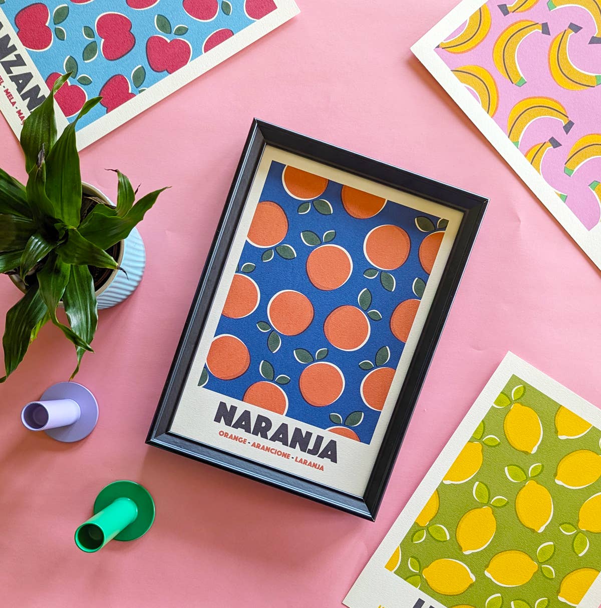 Pintachan Studio – Engroshandel Kunsttryk – Naranja | kunsttryk1