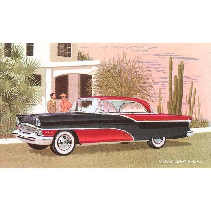 Found Image Press - Wholesale Magnet - Magnet KE-14 Packard Clipper Sedan