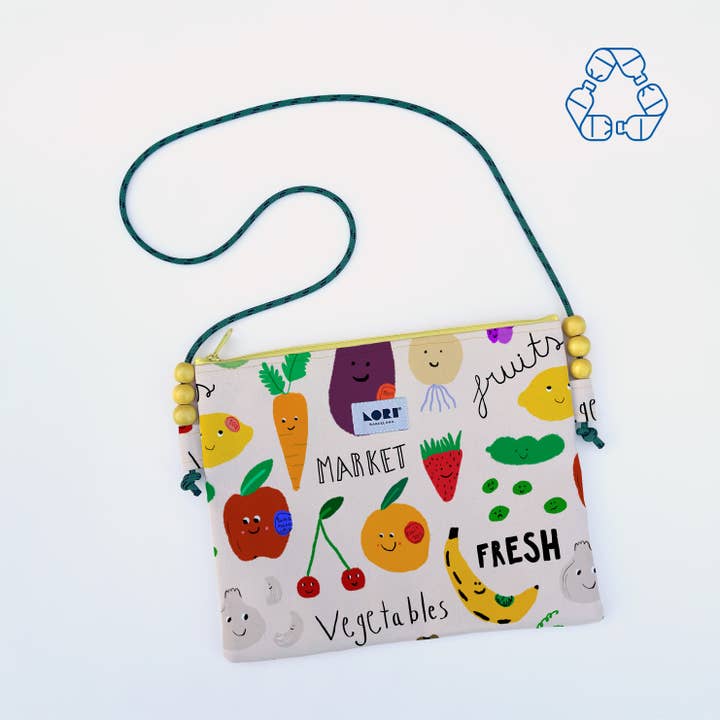 FRUITS & VEGETABLES Crossbody Bag By Lusiet X Lori Barcelona for wholesale by Lori Barcelona