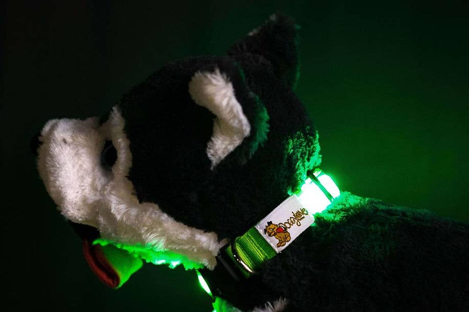 DoggyLove - Wholesale Pet Collar - Dog - DoggyLove USB Rechargeable LED Dog Collar for Night Walking3
