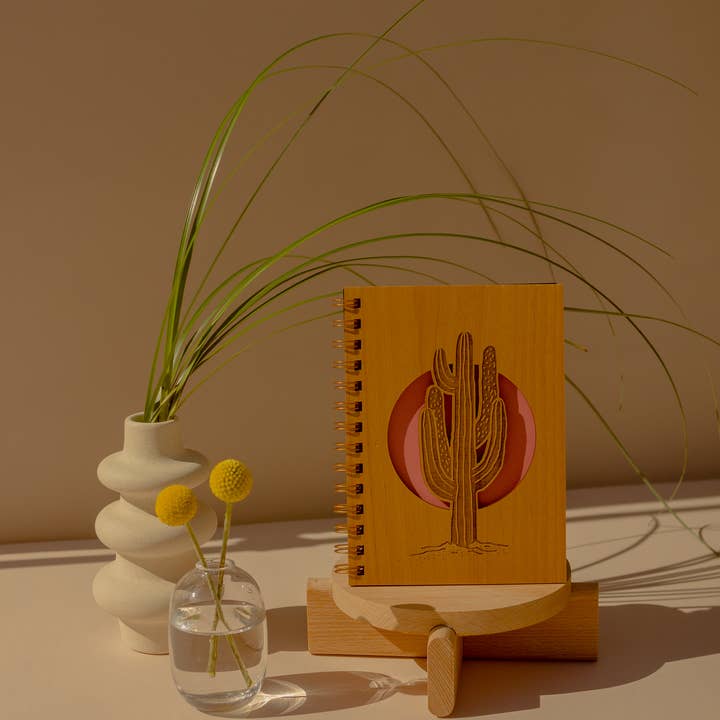 Hereafter - Venta al por mayor Diario/agenda - Diario madera de cactus de saguaro