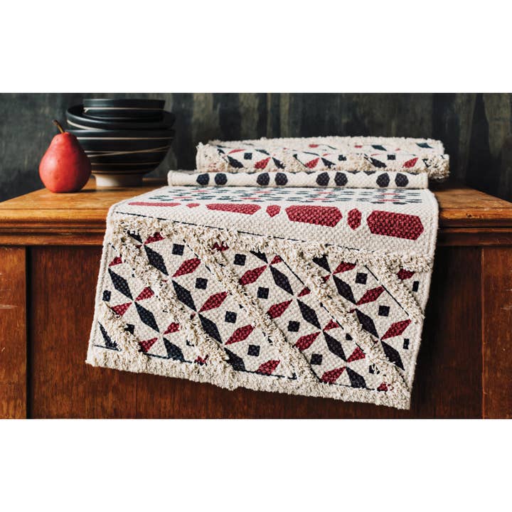 Danica Heirloom - Wholesale Table Runner - Mosiac Midnight Wine Table Runner1