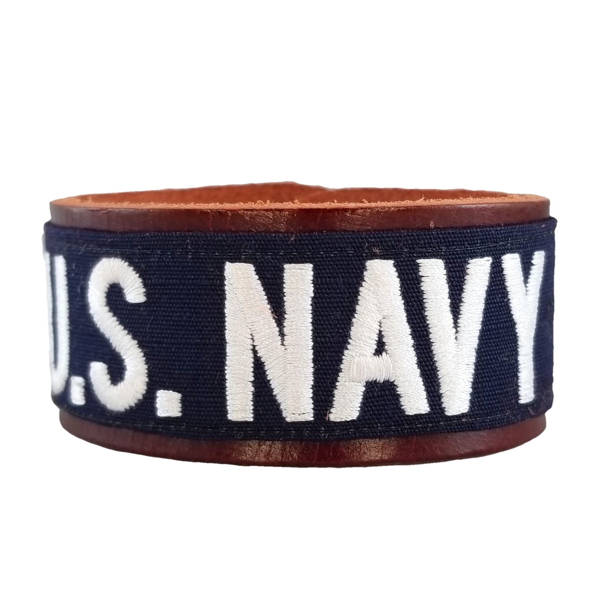 Wearable Gratitude - Vente Bracelet tissé/tressé - Ruban de nom de branche - Bracelet ValorBand en cuir3