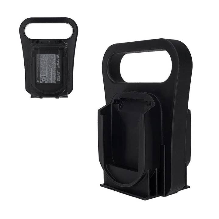 Makita 18V Battery Caddy 2-Pack Wall Mount PETG for wholesale by Proto Market