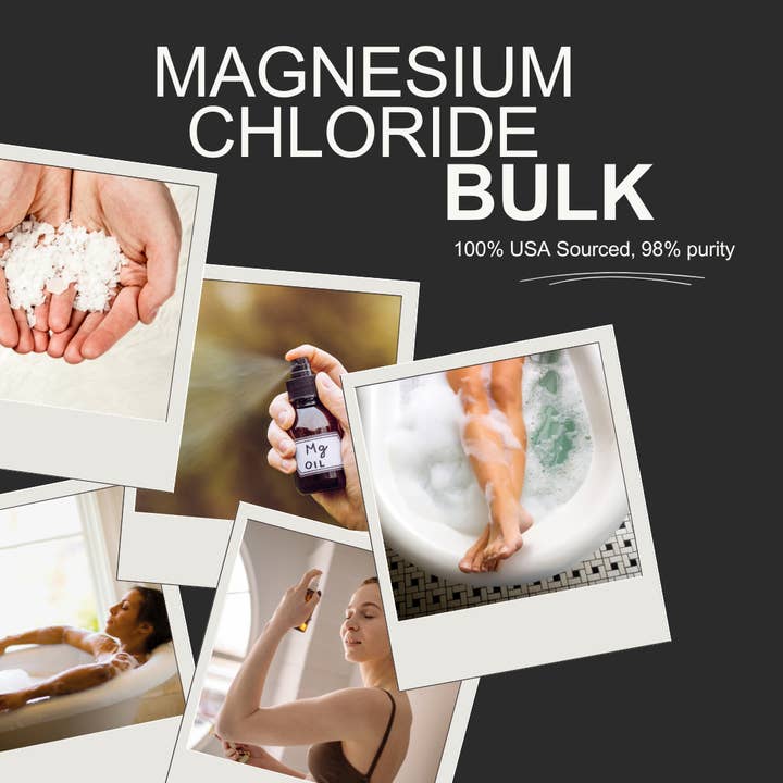 Ultra Pure Magnesium Chloride Flakes – 25LB Bulk Bag (USA) and other Purchase Wholesale magnesium bath salts. Free Returns & Net 60 Terms on Faire trending on Faire.
