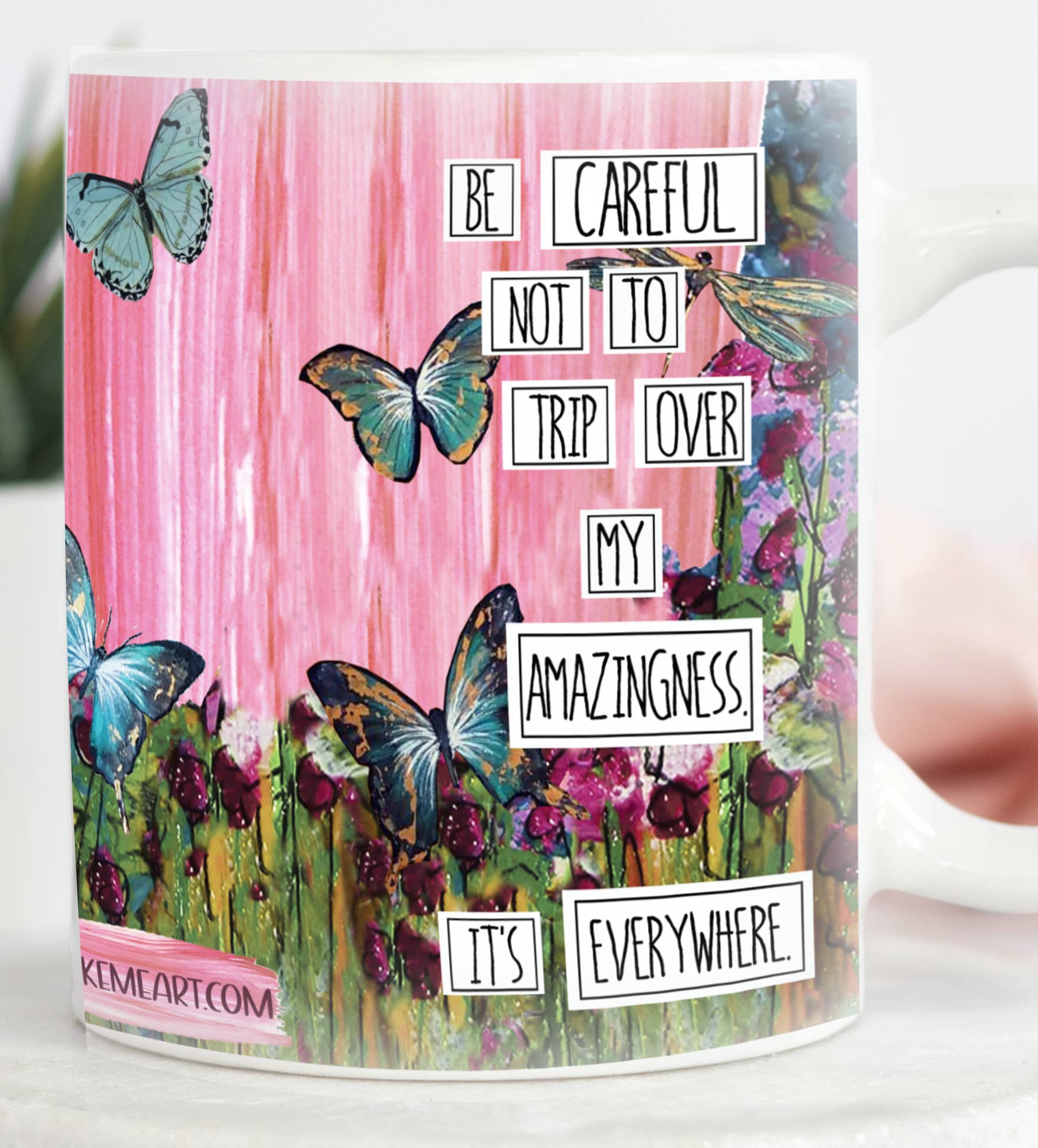 Redefining She - Wholesale Coffee Mug - Be Careful Not to Trip Over My Amazingness. Mug